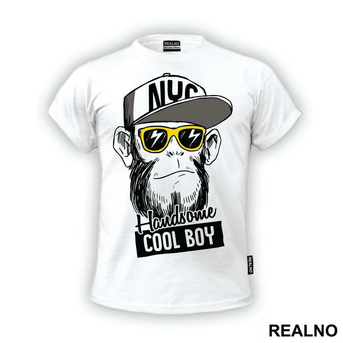 Monkey Handsome Cool Boy - Životinje
