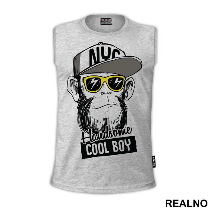 Monkey Handsome Cool Boy - Životinje