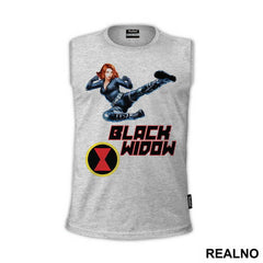 Logo - Black Widow - Avengers - Majica