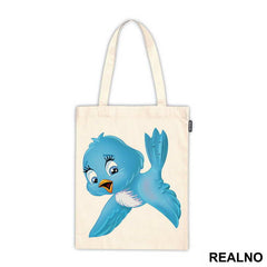 Cute Blue Bird Drawing - Životinje