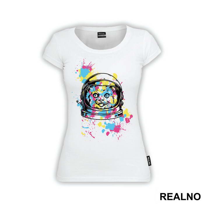 Space Cat Paint Splash - Životinje