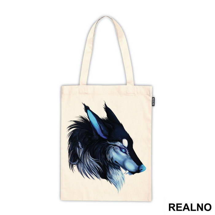 Blue Male Wolf Portrait - Životinje