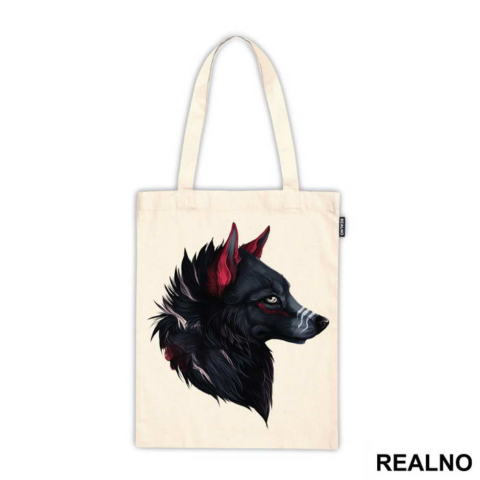 Red Female Wolf Portrait - Životinje