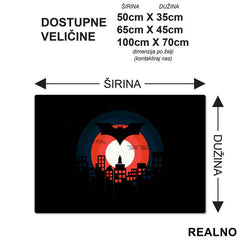 City Watcher - Batman - Podmetač za sto
