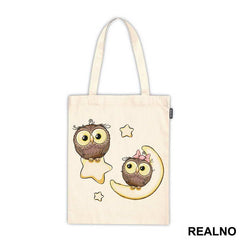 Owls With The Moon And Stars - Životinje