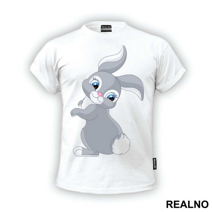 Rabbit Looking At Its Tail - Životinje