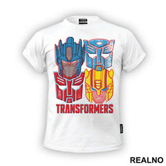 RGB Split Optimus Prime And Bumblebee - Transformers - Majica