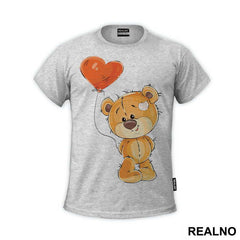Teddy Bear Holding A Balloon - Životinje