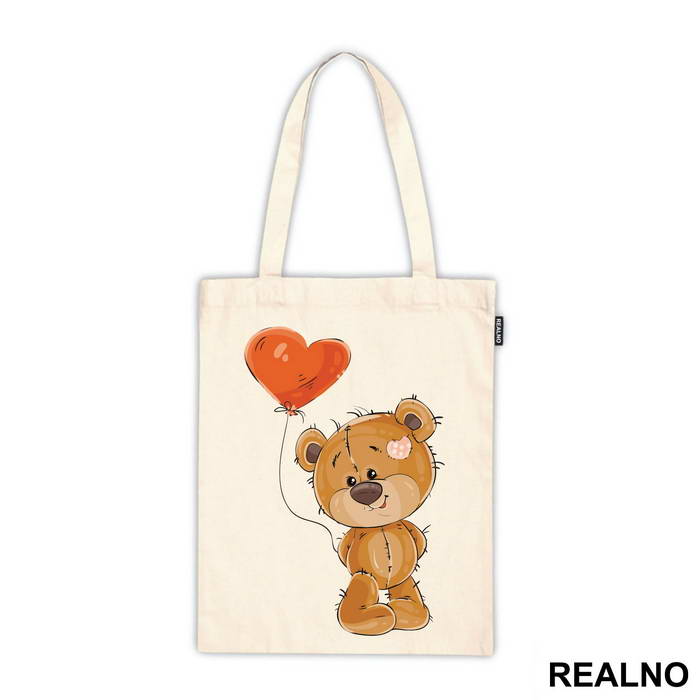 Teddy Bear Holding A Balloon - Životinje