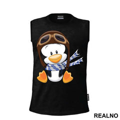 Penguin Wearing A Flight Cap - Životinje