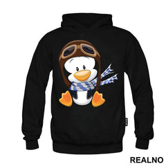Penguin Wearing A Flight Cap - Životinje