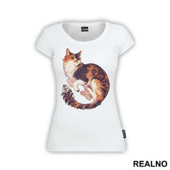 Calico Cat With Green Eyes - Životinje