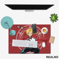 Ed With Automail - Fullmetal Alchemist - Anime - Podmetač za sto