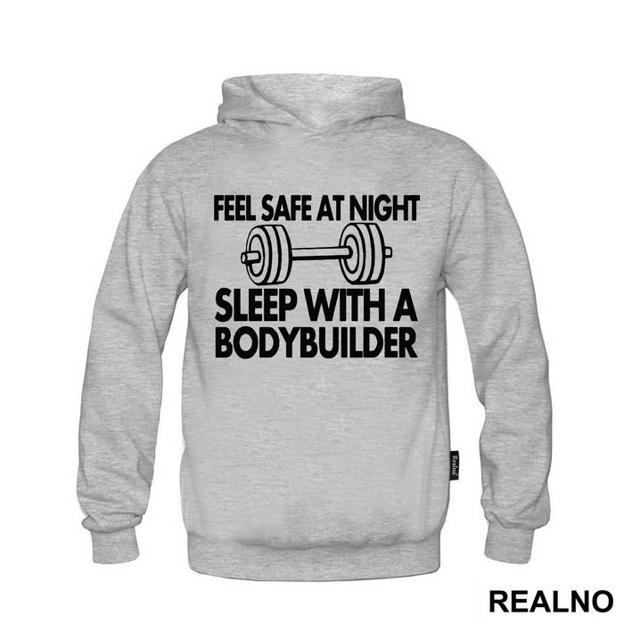 Feel Safe At Night Sleep With A Bodybuilder - Trening - Majica
