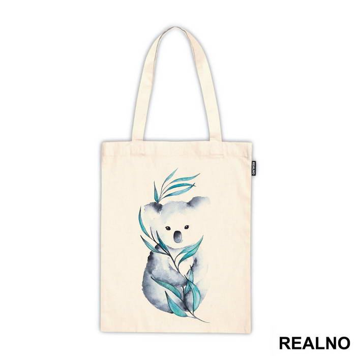 Koala With Green Leaves - Životinje
