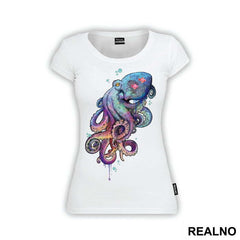 Colorful Octopus Painting - Životinje