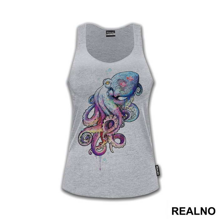 Colorful Octopus Painting - Životinje