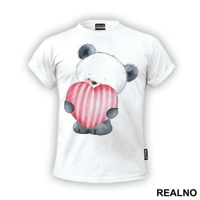 Little Bear Holding A Heart - Životinje