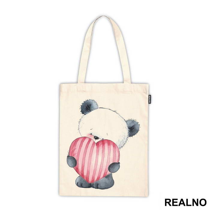 Little Bear Holding A Heart - Životinje