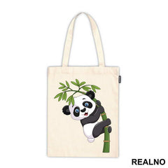 Baby Panda On A Branch - Životinje