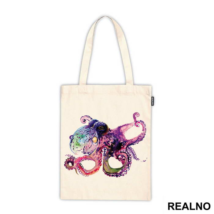 Octopus Watercolor Painting - Životinje