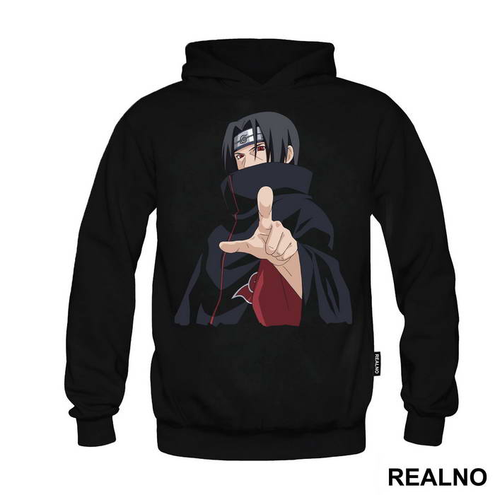 Itachi Pointing A Finger - Naruto