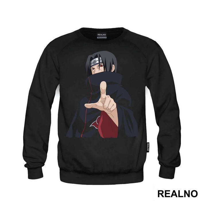 Itachi Pointing A Finger - Naruto