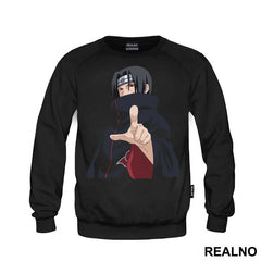 Itachi Pointing A Finger - Naruto