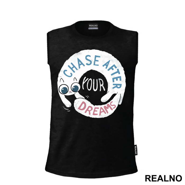 Chase After Your Dreams Cat Tail - Humor