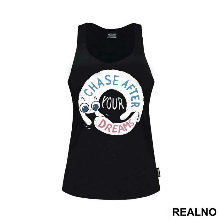 Chase After Your Dreams Cat Tail - Humor