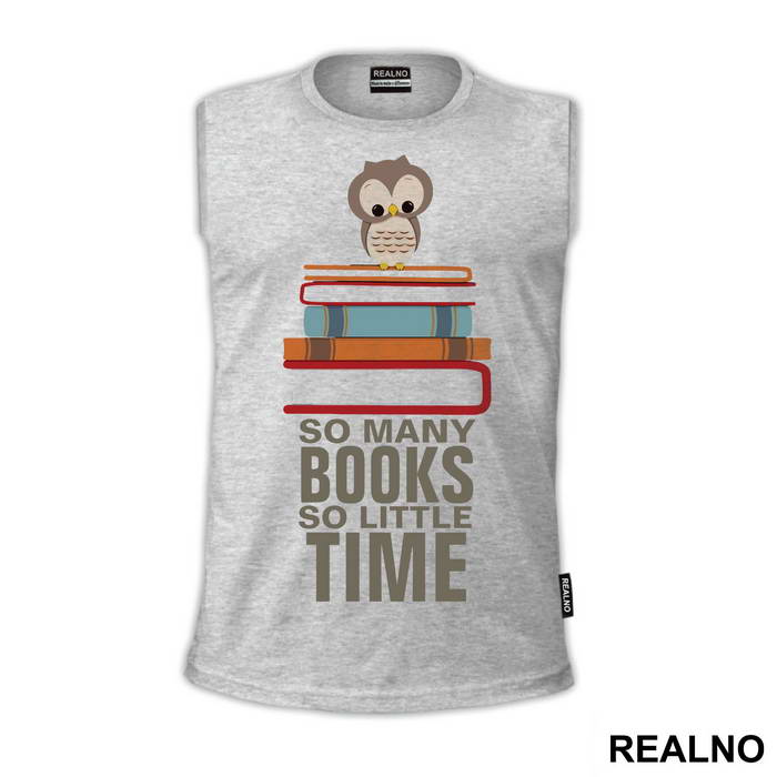 So Many Books So Little Time Owl - Geek