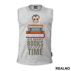 So Many Books So Little Time Owl - Geek