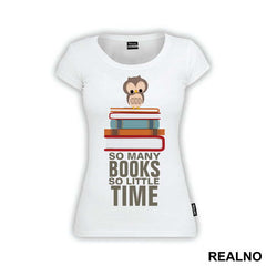 So Many Books So Little Time Owl - Geek