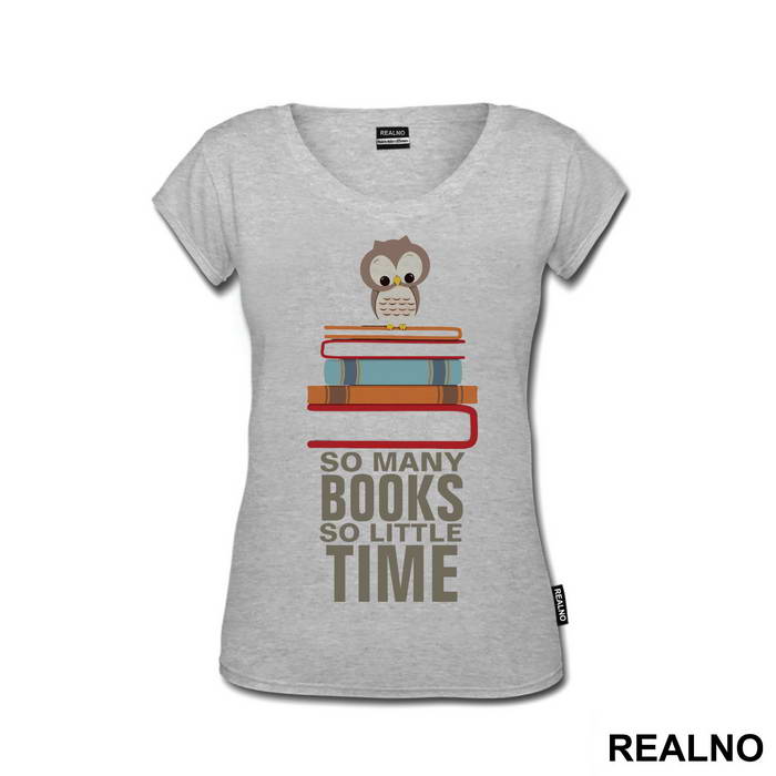 So Many Books So Little Time Owl - Geek