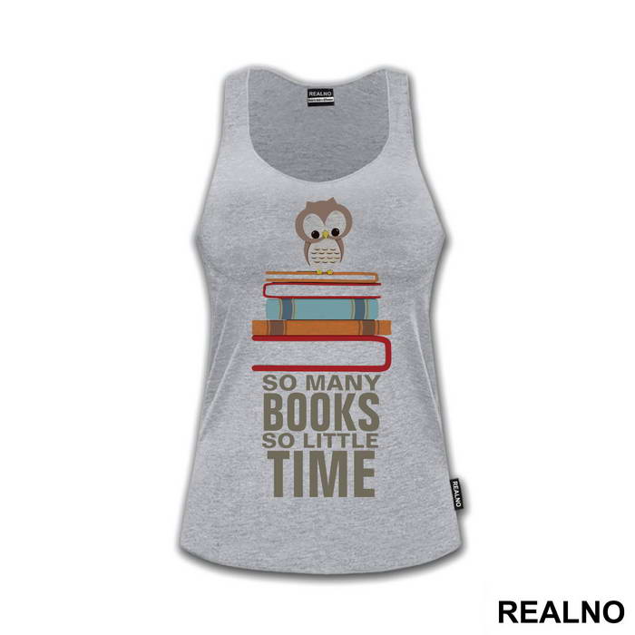 So Many Books So Little Time Owl - Geek