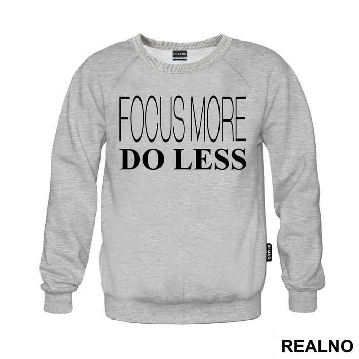 Focus More Do Less - Humor