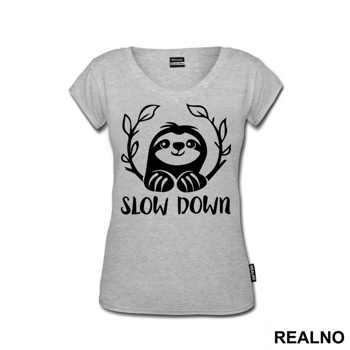 Slow Down Sloth - Humor