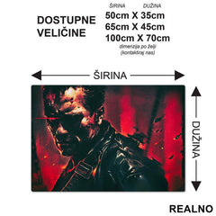 Terminator - Colors - Filmovi - Podmetač za sto