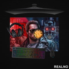 Terminator - Drawing - Filmovi - Podmetač za sto