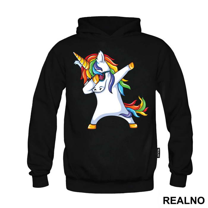 Rainbow Dab - Unicorn - Jednorog