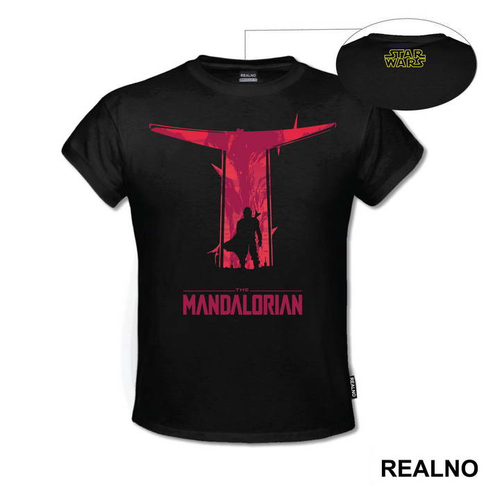 Red Helmet - Double Exposure - Mandalorian - Star Wars