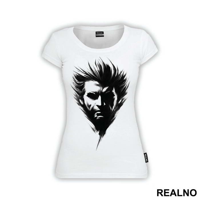 Face In The Shadow Illustration - Wolverine