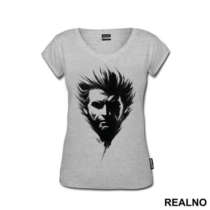 Face In The Shadow Illustration - Wolverine