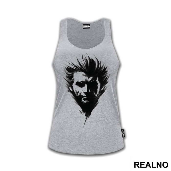 Face In The Shadow Illustration - Wolverine