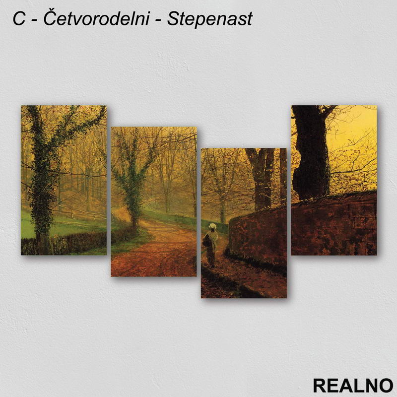Jesen u šumi - Slika na platnu - Kanvas