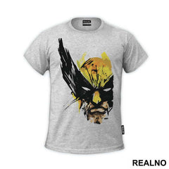Half Face Illustration - Wolverine