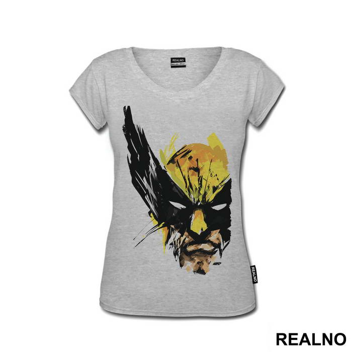 Half Face Illustration - Wolverine