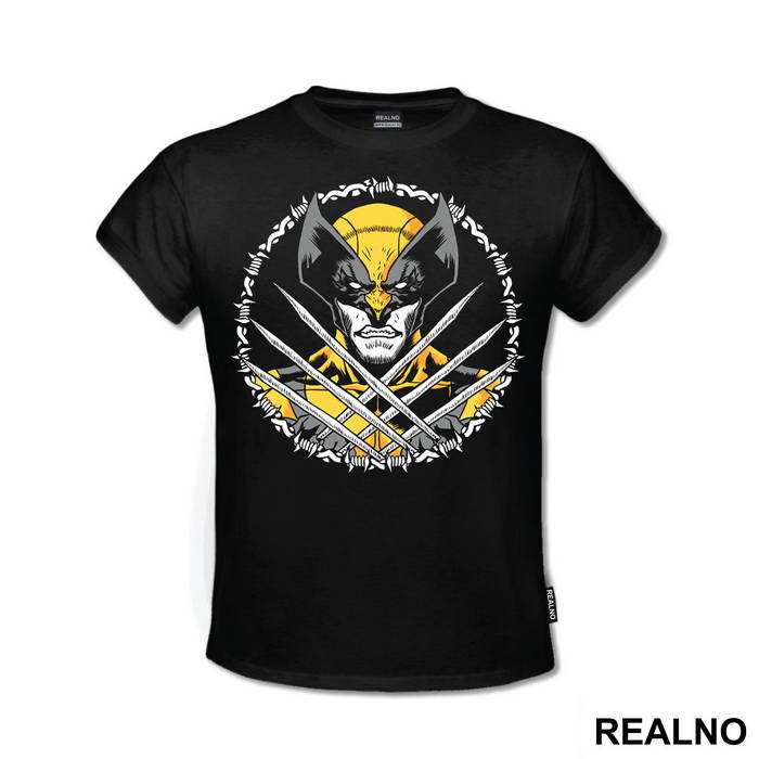 Barb Wire Circle - Wolverine