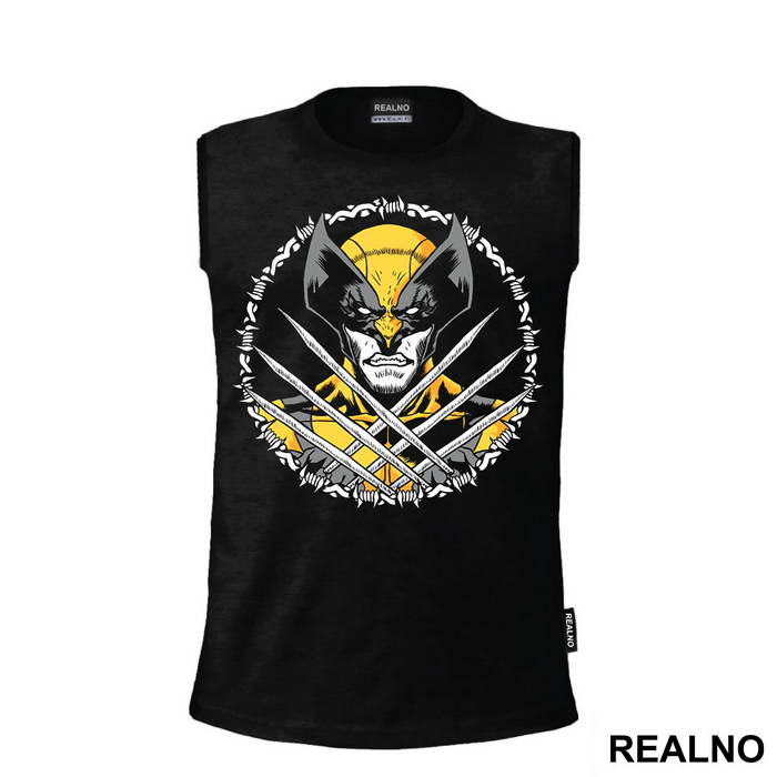 Barb Wire Circle - Wolverine