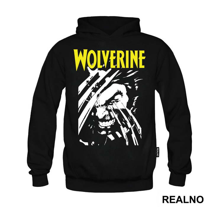 Face And Yellow Logo - Wolverine